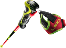 Leki WCR SL 3D (red/black/neonyellow) 24/25